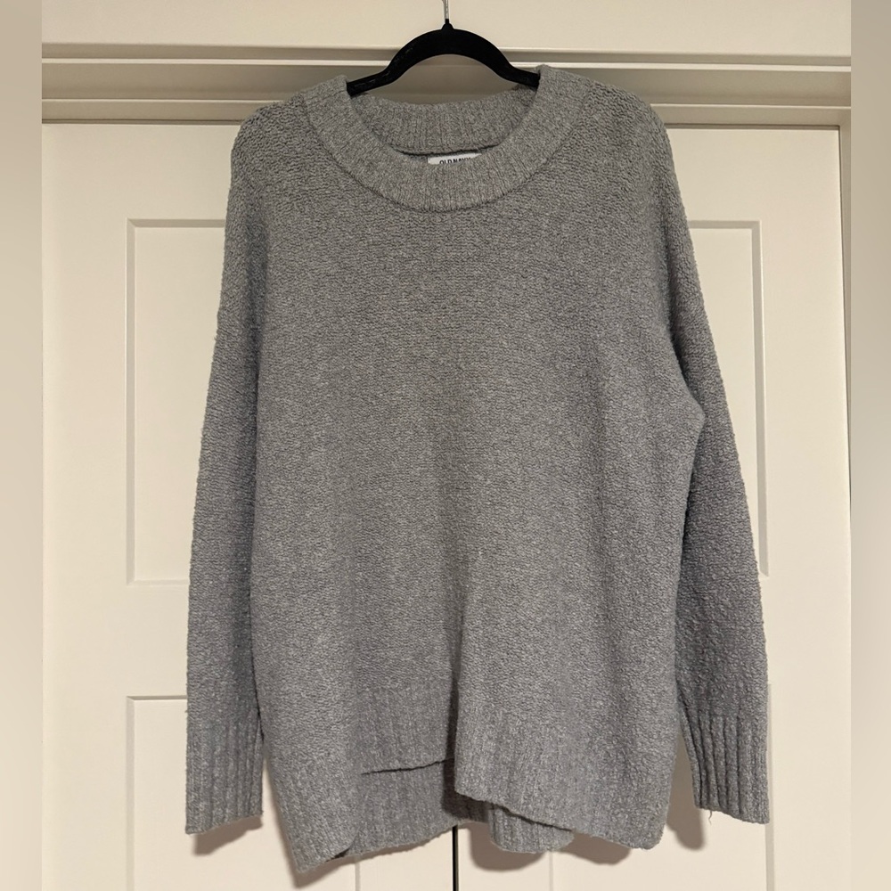 Grey oversized sweater